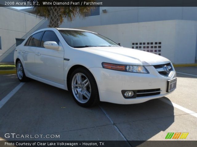 2008 Acura TL 3.2 in White Diamond Pearl