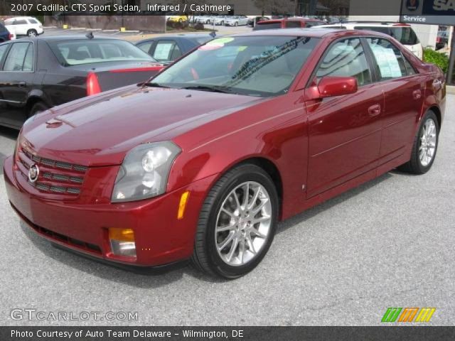 2007 Cadillac CTS Sport Sedan in Infrared
