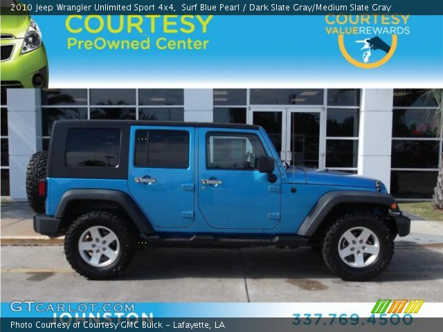 Surf blue jeep wrangler unlimited for sale #5