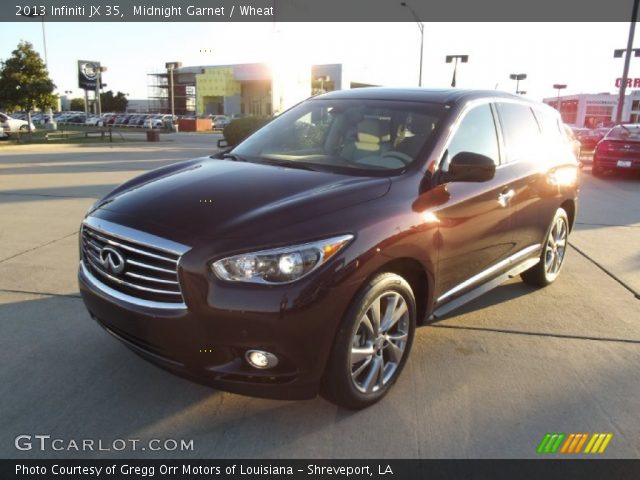 2013 Infiniti JX 35 in Midnight Garnet