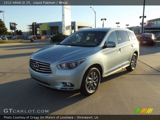 2013 Infiniti JX 35 in Liquid Platinum