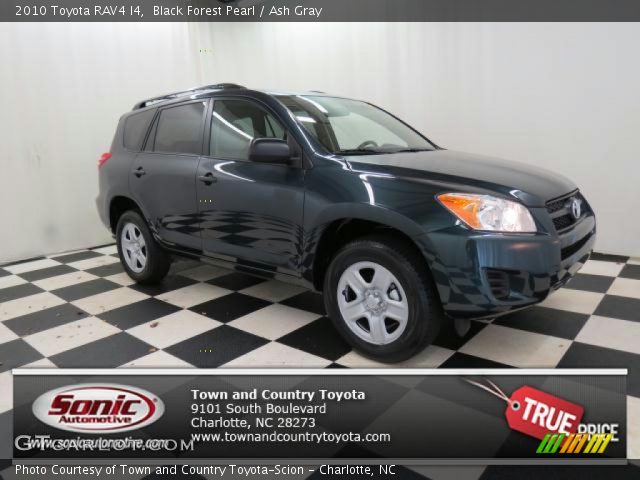 2010 Toyota RAV4 I4 in Black Forest Pearl