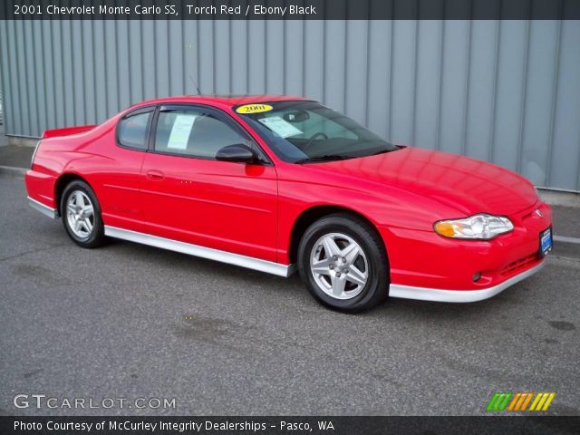 2001 Chevrolet Monte Carlo SS in Torch Red