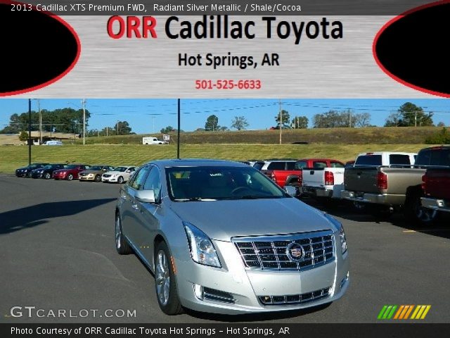 2013 Cadillac XTS Premium FWD in Radiant Silver Metallic