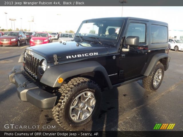 2013 Jeep Wrangler Rubicon 4x4 in Black