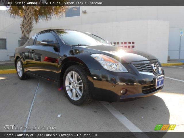 2008 Nissan Altima 3.5 SE Coupe in Super Black