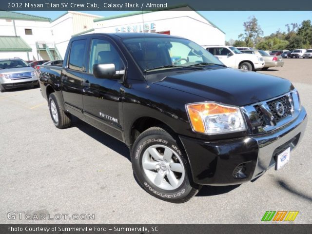 2012 Nissan Titan SV Crew Cab in Galaxy Black
