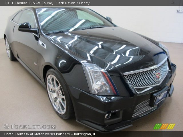 2011 Cadillac CTS -V Coupe in Black Raven