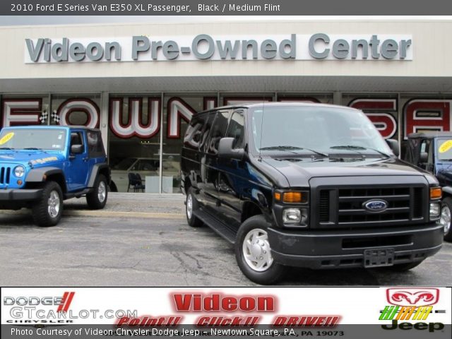 2010 Ford E Series Van E350 XL Passenger in Black