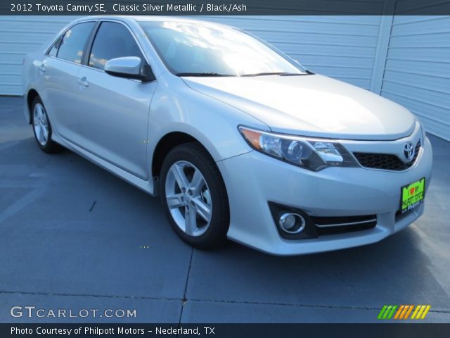 2012 Toyota Camry SE in Classic Silver Metallic