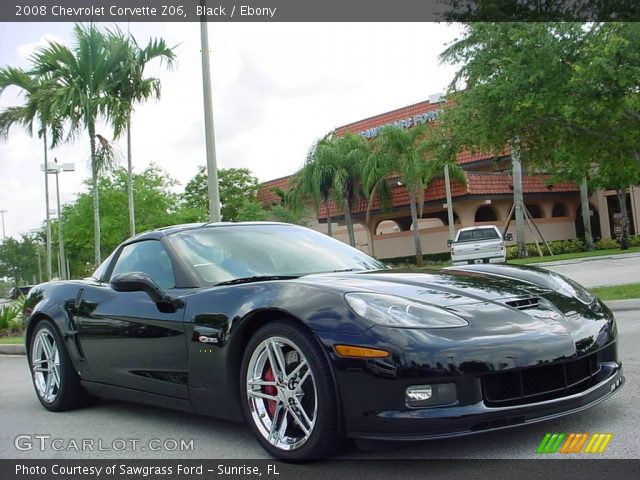 2008 Chevrolet Corvette Z06 in Black