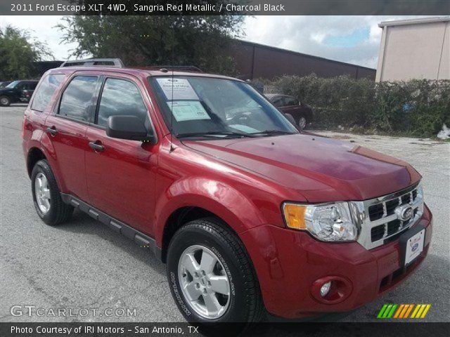 2011 Ford Escape XLT 4WD in Sangria Red Metallic