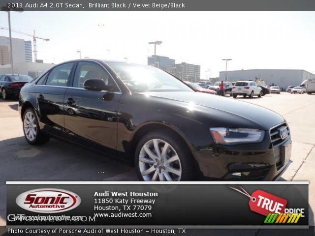 2013 Audi A4 2.0T Sedan in Brilliant Black