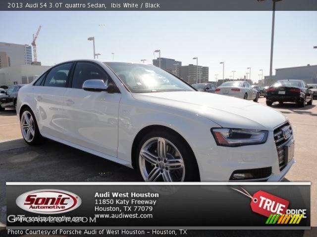 2013 Audi S4 3.0T quattro Sedan in Ibis White