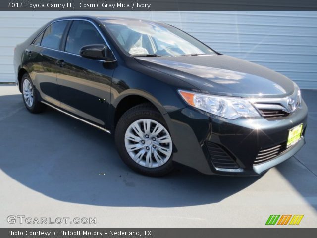 2012 Toyota Camry LE in Cosmic Gray Mica