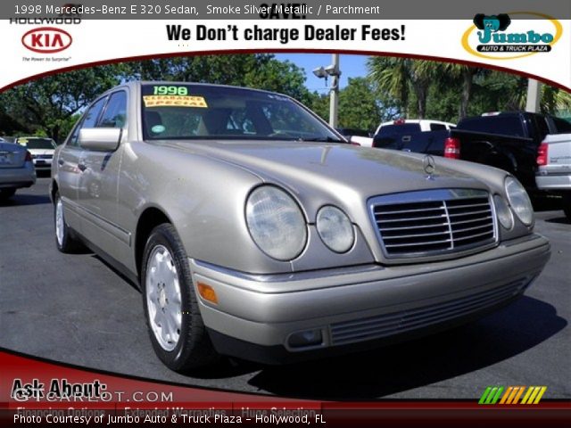 1998 Mercedes-Benz E 320 Sedan in Smoke Silver Metallic