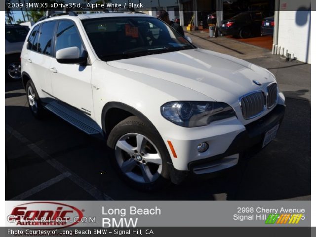 2009 BMW X5 xDrive35d in Alpine White