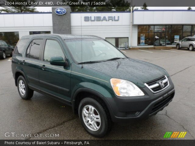 2004 Honda CR-V EX 4WD in Clover Green Pearl