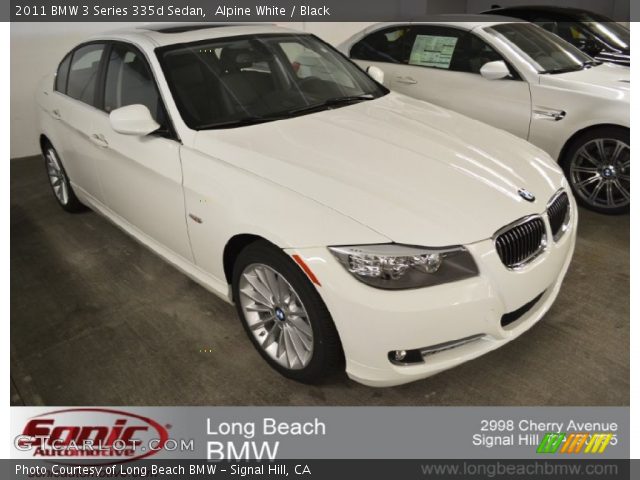 2011 BMW 3 Series 335d Sedan in Alpine White