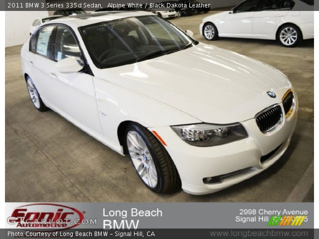 2011 BMW 3 Series 335d Sedan in Alpine White