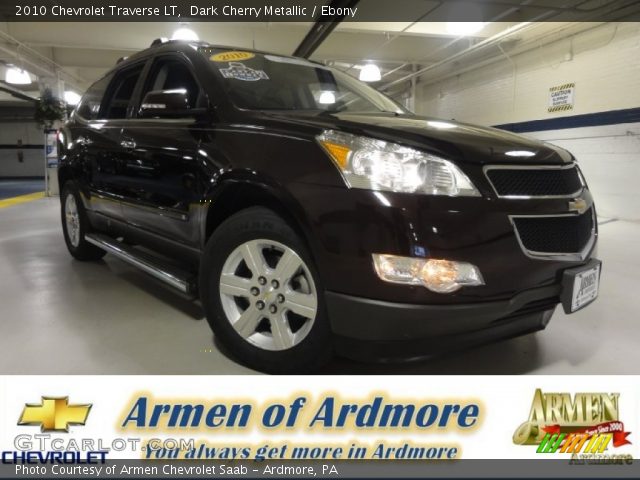 2010 Chevrolet Traverse LT in Dark Cherry Metallic