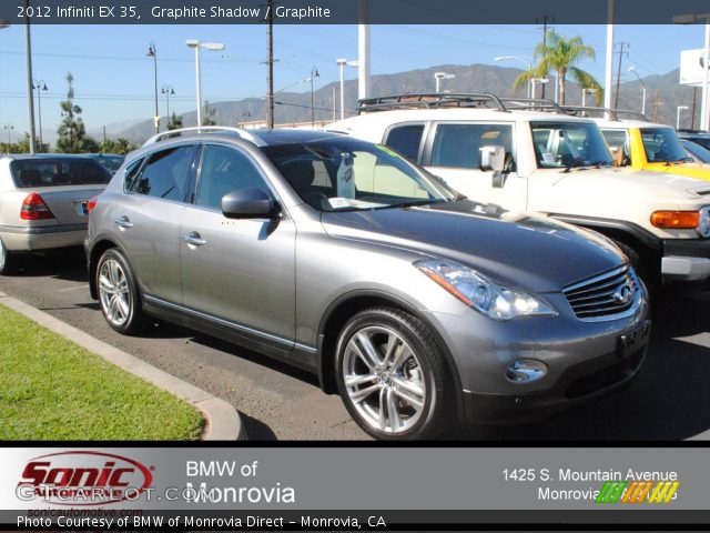 2012 Infiniti EX 35 in Graphite Shadow