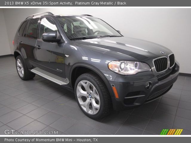 2013 BMW X5 xDrive 35i Sport Activity in Platinum Gray Metallic