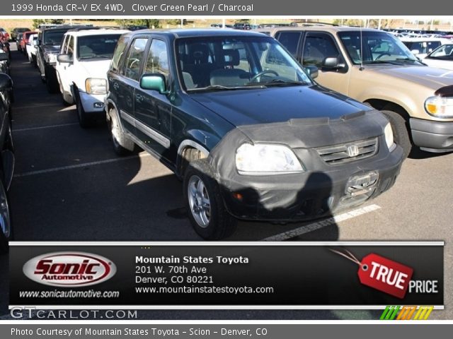 1999 Honda CR-V EX 4WD in Clover Green Pearl