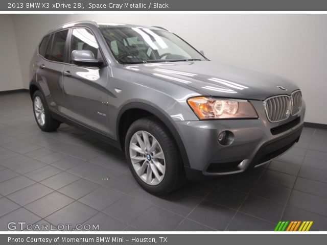 2013 BMW X3 xDrive 28i in Space Gray Metallic