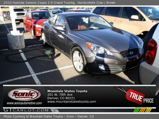 2010 Hyundai Genesis Coupe 3.8 Grand Touring in Nordschleife Gray