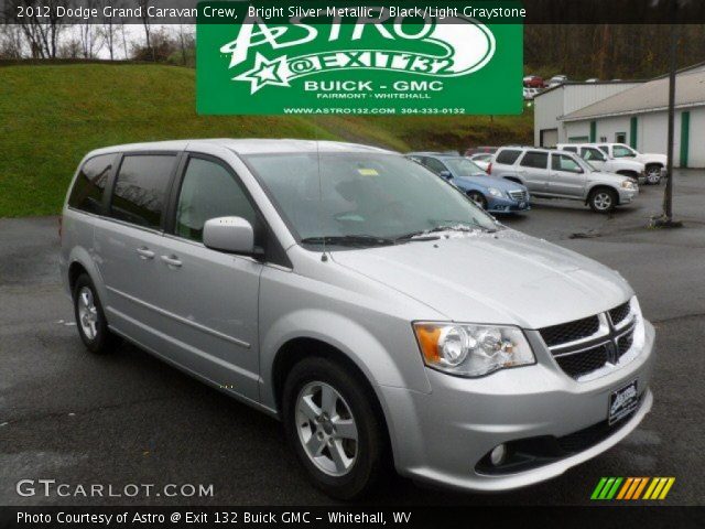 2012 Dodge Grand Caravan Crew in Bright Silver Metallic