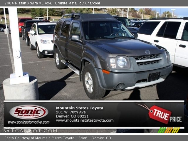 2004 Nissan Xterra XE 4x4 in Granite Metallic