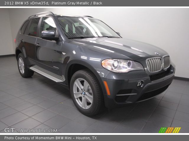2012 BMW X5 xDrive35d in Platinum Gray Metallic