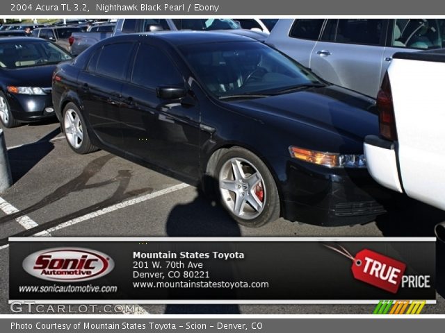 2004 Acura TL 3.2 in Nighthawk Black Pearl