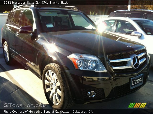 2012 Mercedes-Benz GLK 350 in Black