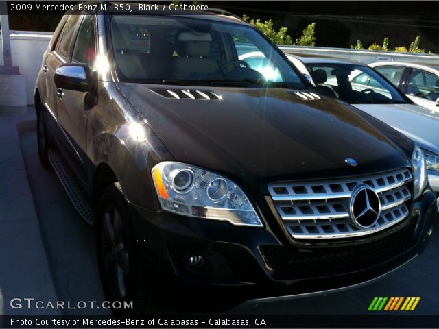 2009 Mercedes-Benz ML 350 in Black