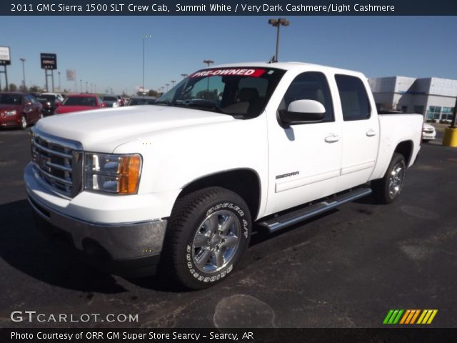 2011 GMC Sierra 1500 SLT Crew Cab in Summit White