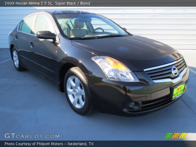 2009 Nissan Altima 2.5 SL in Super Black