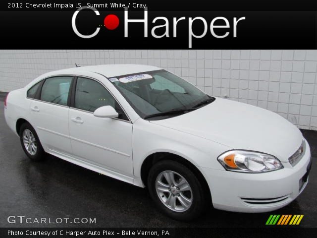 2012 Chevrolet Impala LS in Summit White