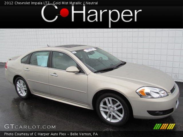 2012 Chevrolet Impala LTZ in Gold Mist Metallic