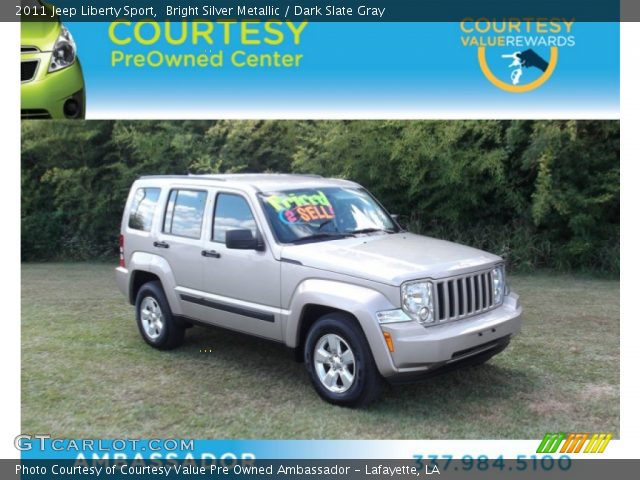 2011 Jeep Liberty Sport in Bright Silver Metallic