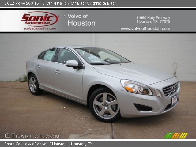 2012 Volvo S60 T5 in Silver Metallic