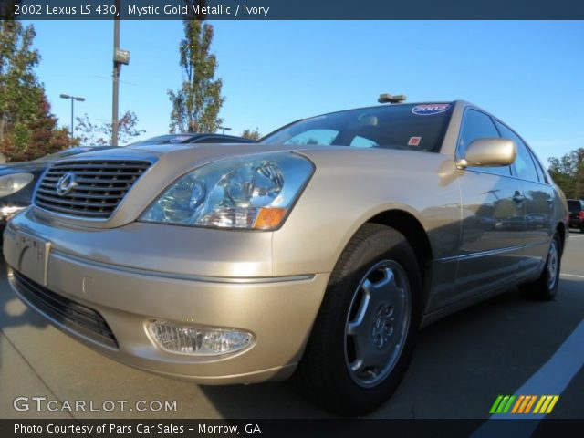 2002 Lexus LS 430 in Mystic Gold Metallic