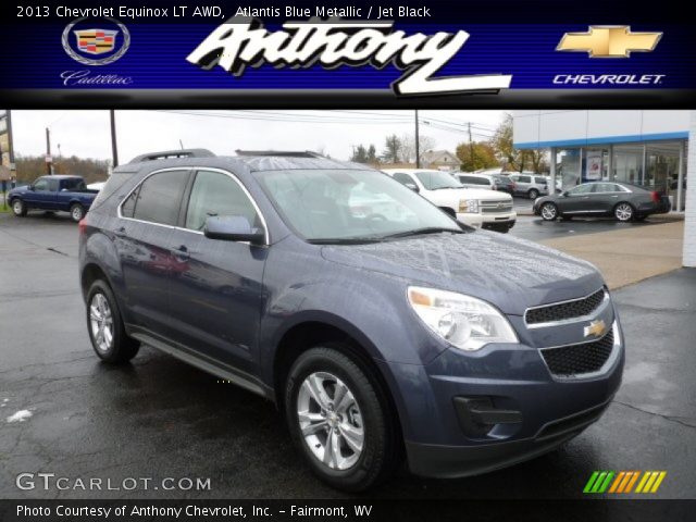 2013 Chevrolet Equinox LT AWD in Atlantis Blue Metallic