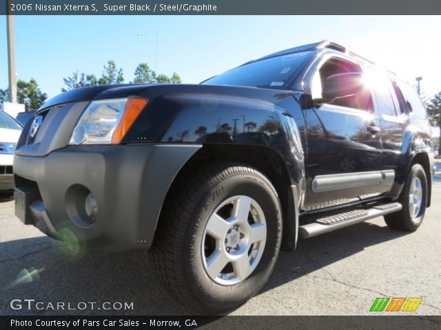 2006 Nissan Xterra S in Super Black