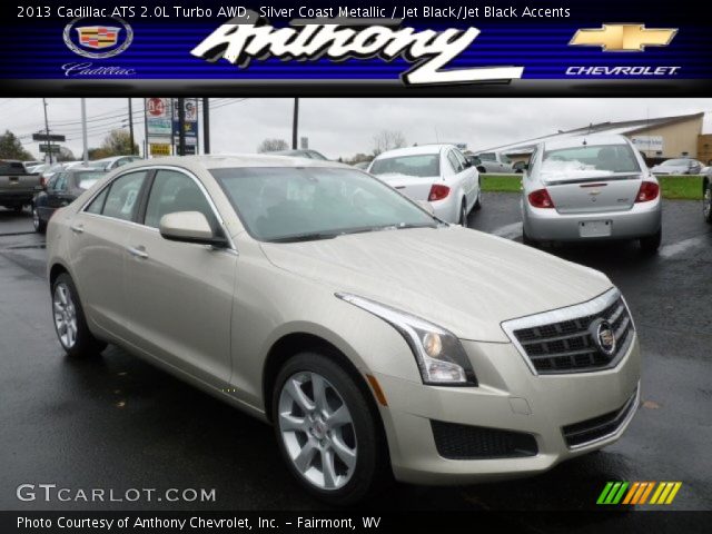 2013 Cadillac ATS 2.0L Turbo AWD in Silver Coast Metallic