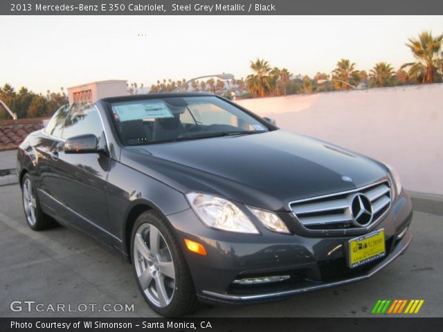 2013 Mercedes-Benz E 350 Cabriolet in Steel Grey Metallic