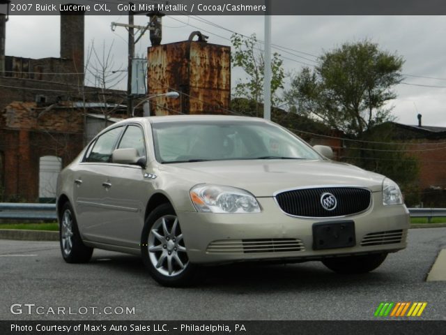 2007 Buick Lucerne CXL in Gold Mist Metallic