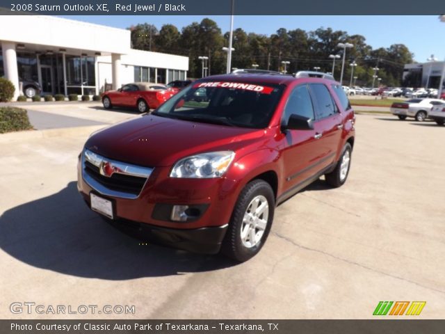 2008 Saturn Outlook XE in Red Jewel