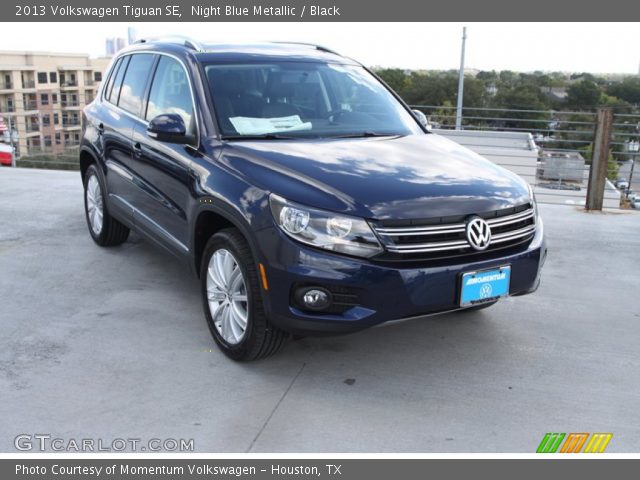 2013 Volkswagen Tiguan SE in Night Blue Metallic